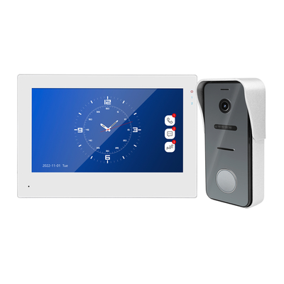 2-Wire IP/WiFi 7&quot; HD Touch Screen Video Intercom Door Phone with Unlock/Monitor/Record supplier