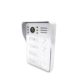 7&quot; TFT Wired Video doorbell Intercom interphone System for 4-Apartments supplier
