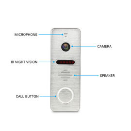 Video Door Bell 7 Inches Interphone Home Security Video Doorphone supplier