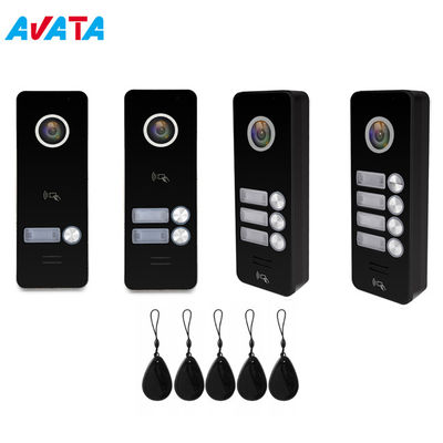 1-4 Buttons Video Door Phone Intercom Home Security Villa Apartment Doorbell supplier