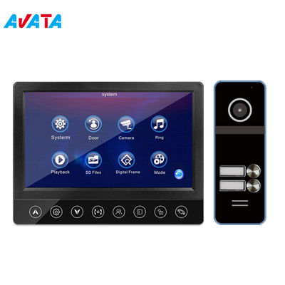 7&quot;Ahd Screen Motion Detection Video Doorbell Intercom with CCTV camera and PIR sensor supplier