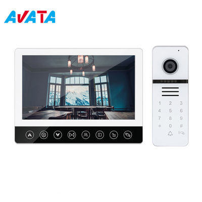 7 Inch 4 Wire Villa Video Intercom Doorbell Camera Video Door Phone Work with ID IC Card Unlock supplier
