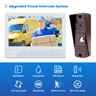 Most Powerful Video Door Phone Intercom System Support to Connect with CCTV Camera PIR Sensor Locks supplier