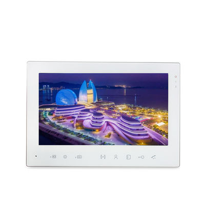 Video Interphone 4 Wires Home Security 7 Inch Video Doorphone Intercom system supplier