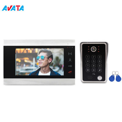 Video Door Phone Intercom For Home IR Night Vision Device 7 Inch video doorbell with IP65 Waterproof supplier
