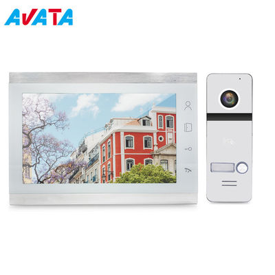 AHD 1080P 4 Wire video Doorbell Camera video doorphone intercom 10 inch big touch screen monitor supplier
