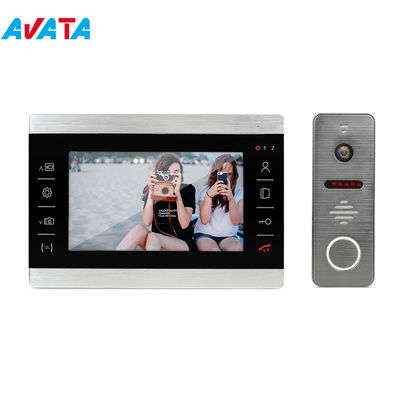 Smart Home System 10 Inch Touch Screen Metal Video Door Phone Camera Video Doorbel supplier