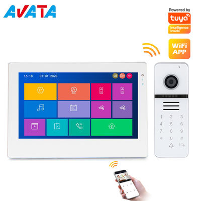Tuya APP IP/WiFi IPS HD Touch Screen Video Doorbell Video Door Phone Intercom System supplier