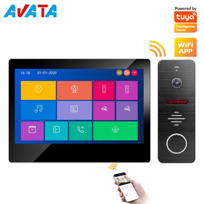 IP/WiFi 4 Wire HD Touch Screen Video Intercom Smart Home Tuya Wire/Wireless Video Door Phone Doorbell supplier