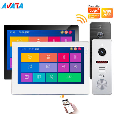 IP/WiFi 4 Wire HD Touch Screen Video Intercom Smart Home Tuya Wire/Wireless Video Door Phone Doorbell supplier