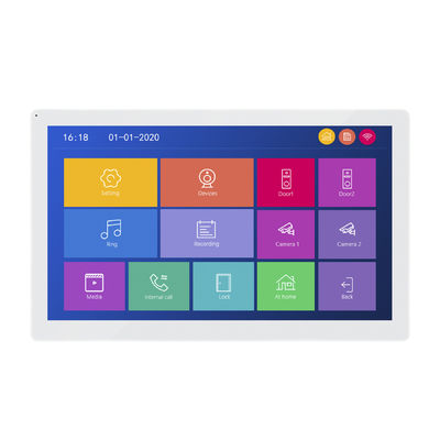 HD 10 Inches video door Intercom System Home Security Intercom wireless video intercom system for home supplier