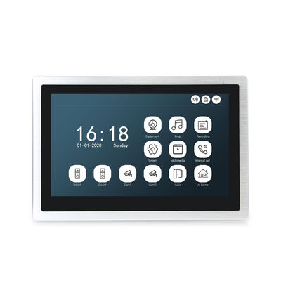 Touch Screen HD 10 Inches Interphone Home Security front Door video Intercom Video Doorbell wireless video door intercom supplier