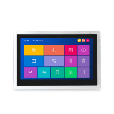 Touch Screen HD 10 Inches Interphone Home Security front Door video Intercom Video Doorbell wireless video door intercom supplier