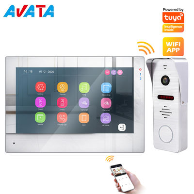 HD 2.0MP Wireless WiFi Video Intercom color video door phone intercom Works with Mobile Phone by APP Tuya supplier