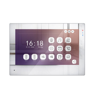Tuya Smart Touchscreen WiFi intelligent access control System Video Doorphone with Card and Code Access Control supplier