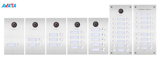 Stainless Steel Video Doorbell Euro Popular Video Door Phone for Apartment supplier