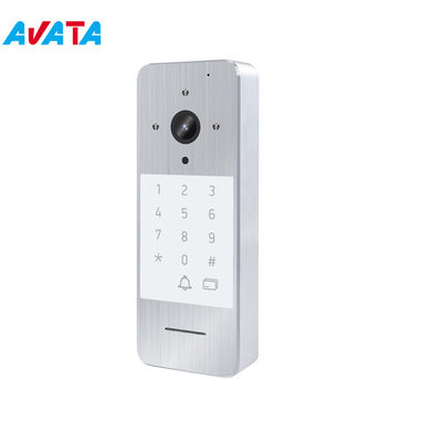 Home Security Door Bell Intercom System Metal Video Doorbell with Password Unlock supplier