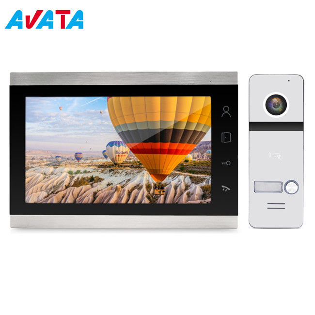 HD Video Intercom 10&quot; Memory Home Security Video Doorphone supplier