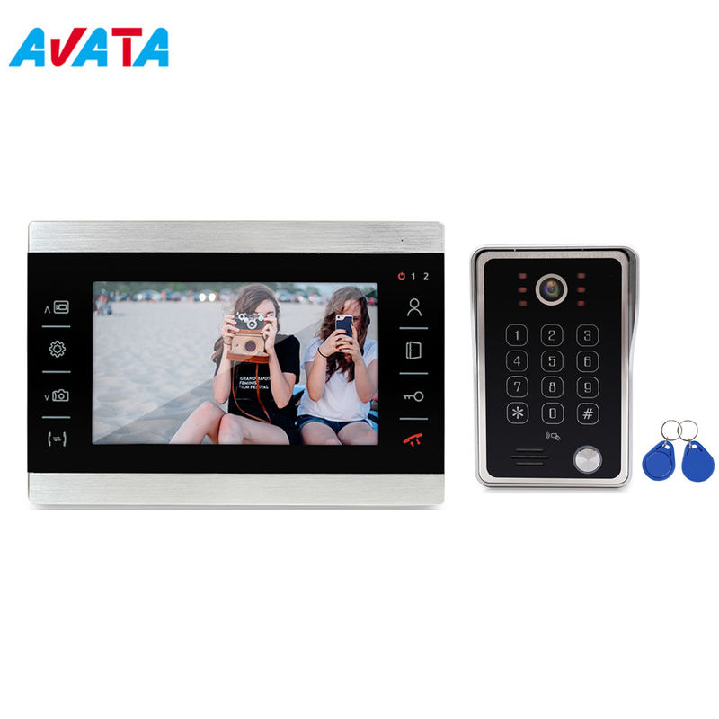 Home Security Multi Apartments Video Door Phone Interphone Doorbell supplier