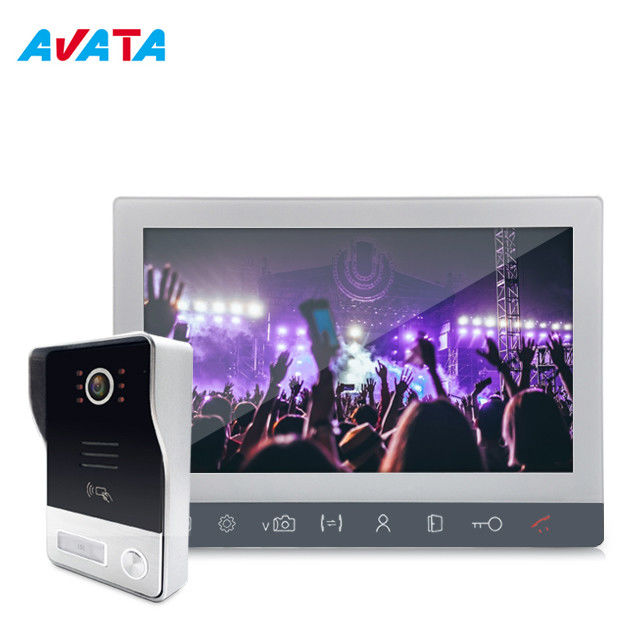 2 Wire villa Video Door Phone Remote Intercom With UI menu and  motion detection supplier