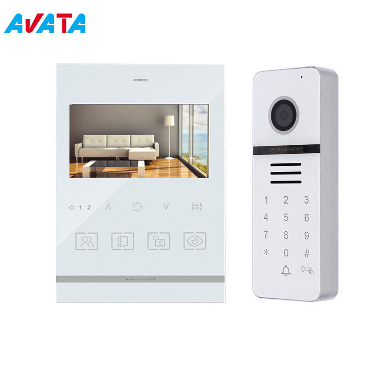 Interphone Video Door Phone Doorbell Home Security Intercom System Video Recorder with 4.3 Inch supplier
