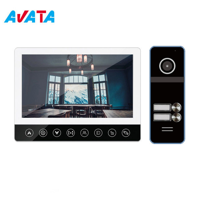 Custom IP65 Waterproof 7 Inch TFT Screen Motion Detection Wired Video Doorbell Intercom supplier