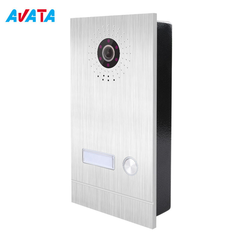 High Quality Metal housing Video Doorbell Intercom Door Phone Entry for Multiple Apartment supplier