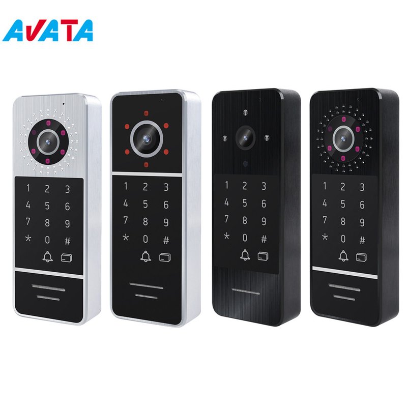 Home Security Door Bell Intercom System Metal Video Doorbell with Password Unlock supplier