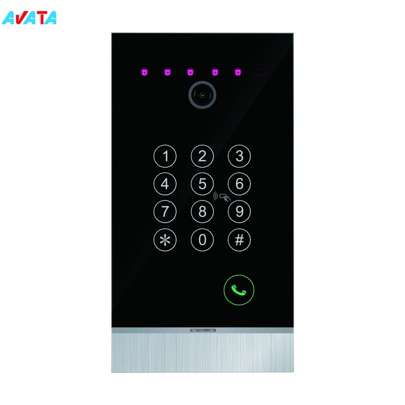 Home Security Intercom System metal housing outdoor station call panel Video Doorbell with password code unlock supplier